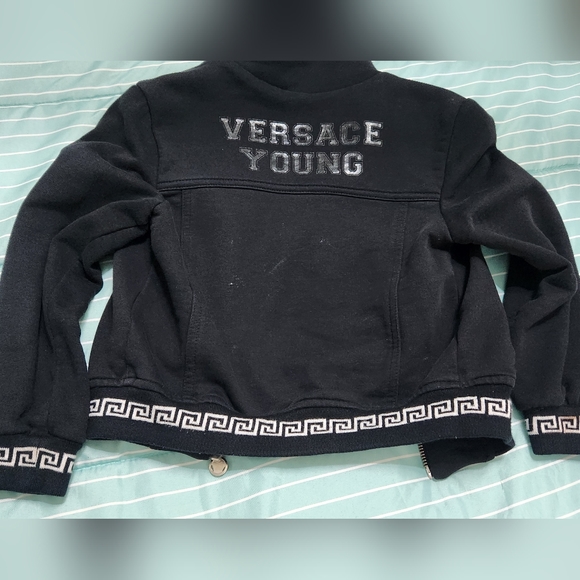 Authentic VERSACE boys Jacket 4T - Picture 2 of 4